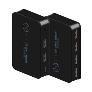 USB 3.0 KVM切换器2-电脑共享4个USB 3.0端口切换器选择器，用于电脑笔记本电脑键盘鼠标打印机音频视频附件 - Product Image 3
