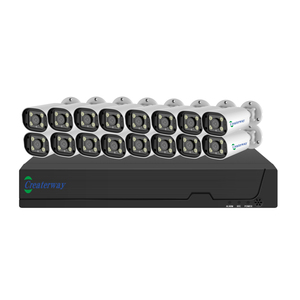 Tam renkli 5mp Bullet AI teknolojisi Bullet kameralar 16ch POE Xmeyey APP 16 kanal POE NVR güvenlik kamerası sistemi - Product Image 1
