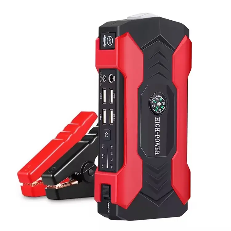 YHS-JS-002 28000Mah 12V Auto Jump Starter Booster Auto Jumper Multifunctionele High Power Lithium Batterij Auto Jump Starter