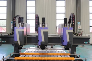 CE Certified New Design <strong>CNC</strong> <strong>Router</strong> Machine for Wood MDF PVC Board Three ATC Head 1325 <strong>CNC</strong> <strong>Router</strong> Machine <strong>Servo</strong> Motor