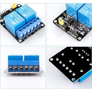 Modulo relè bidirezionale all'ingrosso di alta qualità DC5V/12V relè con pannello di espansione di protezione optoaccoppiatore AC250V10A modulo di potenza di carico - Product Image 3