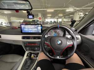 RHD 12.3 "Android 12 araba radyo çalar Wifi kablosuz CarPlay araba Video navigasyon GPS BMW E90 E91 E92 için hiçbir ekran - Product Image 3