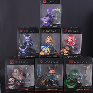 高品質16スタイルDota2ゲームフィギュアTiny Pudge Doom Boxed PVC Action Figures Collection dota2 Toys for fans gift - Product Image 3