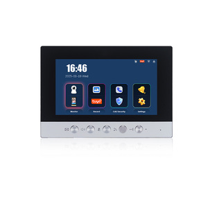 TCP Tuya APPビデオドア電話スマートIPインターホンシステム建物アクセス金属材料色のための金属カメラ付き - Product Image 2