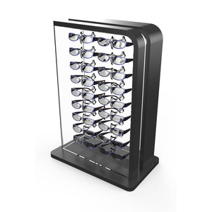 <span class=keywords><strong>Rack</strong></span> cho kính bán lẻ PVC nhựa hiển thị kính mát hiển thị đứng Pop Việt Nam Hiện Đại trước lắp ráp siêu thị kệ - Product Image 1