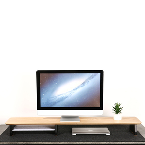 Fabricante S Venta directa Mesa de juegos de mesa de ordenador Soporte de monitor de ordenador de madera Monitor de estante de escritorio - Product Image 1