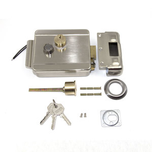Le serrature di accesso alla porta della serratura elettrica del cerchione 12V funzionano per il sistema di citofono del campanello del videocitofono domestico - Product Image 6