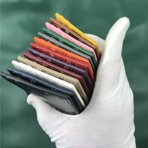 时尚男女通用几何图案钱包卡包时尚真皮男女配饰 - Product Image 1