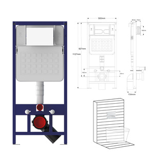 TUSSON Concealed Water Tank Panel Stylish Functional for Compact Algiers Homes