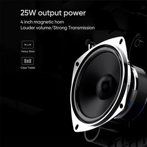 Amplificador de potencia portátil OEM de 25W, minialtavoz doméstico con auriculares inalámbricos, micrófono, caja de música pequeña, altavoz Bluetooth para profesores - Product Image 4