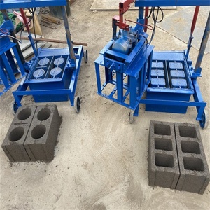 2-45 Máquina de fabricación de ladrillos diésel pequeña Máquina de ladrillos de enclavamiento Máquina de fabricación de ladrillos de molde Precio de línea de producción - Product Image 5
