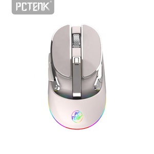 Programmier bare 2,4g Dual Wireless Wired DPI LED RGB Optische Treiber Gaming anpassen Software Maus Fall