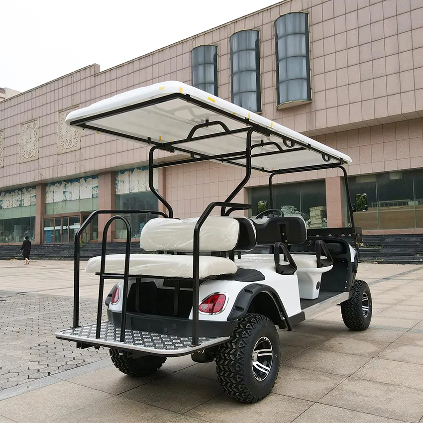 Yeni sıcak satış ucuz 6 koltuk gazlı golf /buggy arabaları fiyat