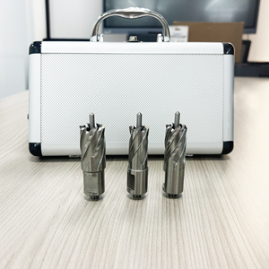 Multipurpose <strong>Weldon</strong> Shank Hollow Drill Bit for Metal Carbide Tipped Annular Cutter Set - Product Image 3