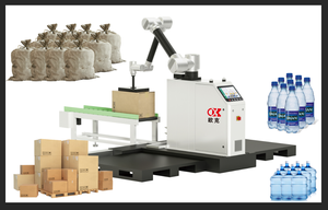 2025 vendita calda PLC pallettizer automatizzato impilamento sistema <span class=keywords><strong>Robot</strong></span> per scatola di cartone imballaggio <span class=keywords><strong>Robot</strong></span> collaborativo a prezzo conveniente