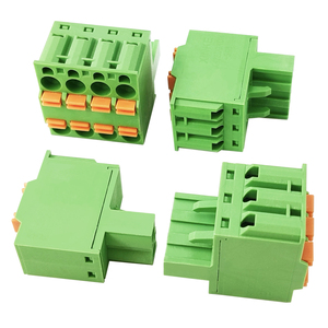 <strong>Double</strong> Bank <strong>Spring</strong> Female <strong>Terminal</strong> <strong>Block</strong> Connection Pitch 5.08MM - Product Image 1