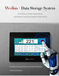 High Accuracy <strong>Dynamic</strong> Check Weigher Conveyor Belt Check Weigher for Food