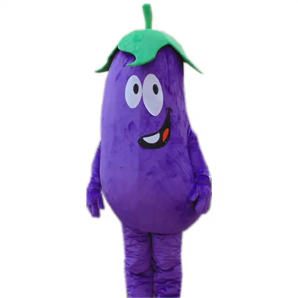 Vegetable purple eggplant mascot cotume/custom mascot costumes
