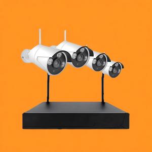 Best-Selling 4*2MP WiFi <strong>Security</strong> Camera <strong>System</strong> with Night Vision for Outdoor Use Includes NVR and HDD Data Storage Options - Product Image 3