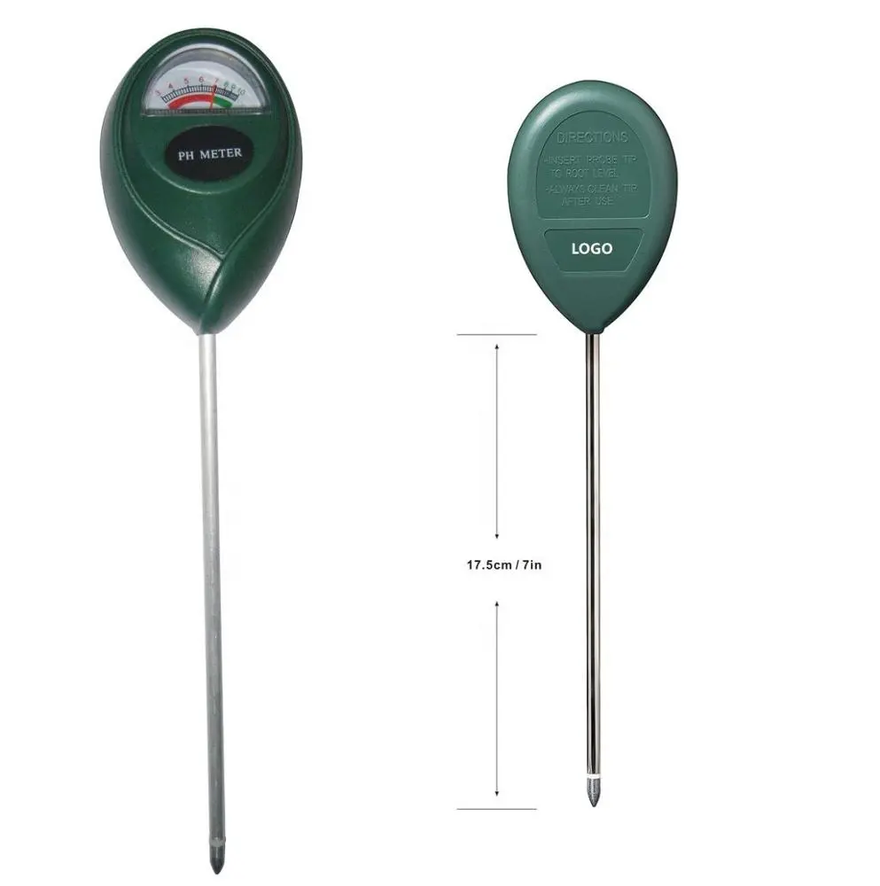 Kit di Test del misuratore di pH del suolo Kit di Tester del suolo del misuratore di pH del suolo 4 in 1 per misuratore di piante da giardino, fattoria, prato, interni ed esterni TR22
