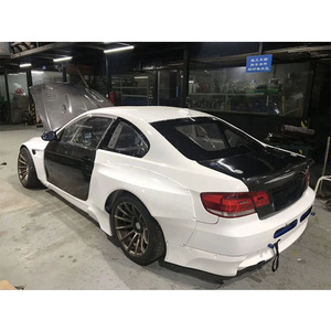 ชุดตัวถังรถสไตล์ SW E92 E90 3ชุด E93การปรับแต่ง2008-2011ชุดตัวถังรถสไตล์ CSL - Product Image 6