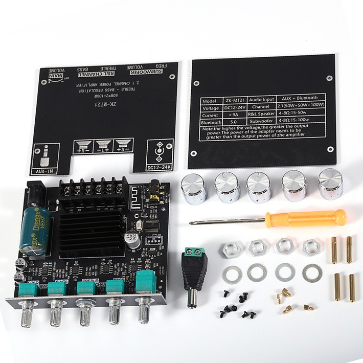 Black ZK-MT21 domestic chip (50W * 2+100W)