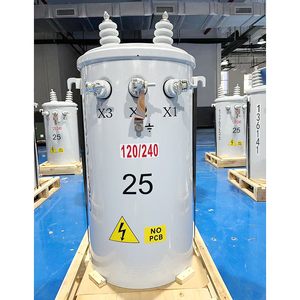 400 ad alta tensione/230V palo monofase trasformatore di montaggio 15kva 25kva 50kva 10kv ingresso e uscita 380v - Product Image 1