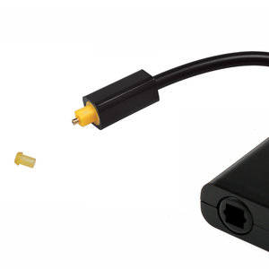 Dual Port Toslink Digital Optical Adapter <strong>Splitter</strong> Fiber <strong>Audio</strong> Cable <strong>1</strong> in <strong>2</strong> Out - Product Image 3
