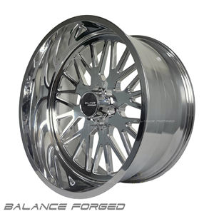 20x10 20x12 20x14 22x10 22x12 22x14 24x12 24x14 26x12 26x14 26x16 Hスタイルモノブロック鍛造大型トラックホイール用アメリカ - Product Image 2