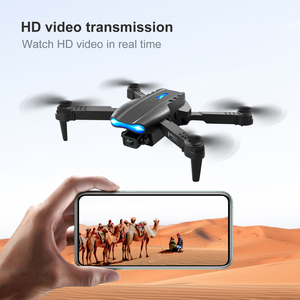 โดรนขนาดเล็กพับได้สำหรับ E99โดรน FPV HD K3โดรนสี่ใบพัดเฮลิคอปเตอร์ของเล่นสำหรับผู้เริ่มต้นด้วยรีโมทคอนโทรลการเชื่อมต่อ WIFI - Product Image 3
