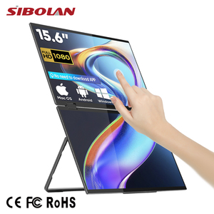 Odm 15.6 inch 1080P Màn hình di động màn hình cảm ứng máy tính xách tay mở rộng màn hình ba Hợp kim nhôm Màn hình portatil cho máy tính xách tay - Product Image 1