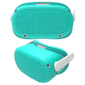 Silicone Protective Case for Oculus <strong>Quest</strong> 2 VR Headset Head Cover Smart Glasses Anti-Scratches for Oculus <strong>Quest</strong> 2 Accessories - Product Image 2