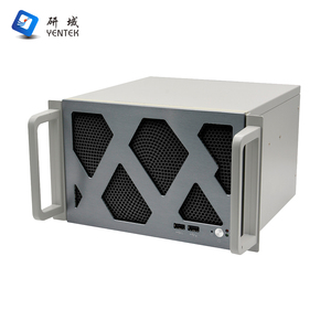 4U montaje en rack PC industrial Intel LGA1200 LGA1151 DDR4 MSATA PCIE X16 2 RS232 COM 2 LAN 4U servidor computadora de escritorio industrial - Product Image 2