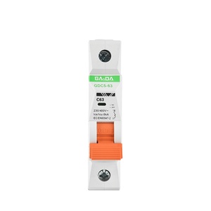 Vacío GADA sin fusible moldeado 1 polo 1 amperio Tipos de disyuntor eléctrico Mini 2 polos 1000V Dc Breaker 240V - Product Image 1