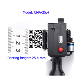 DOVOLL Portable Verschiedene Sprachen Manuelles Etikett Datums code Hand-Tinten strahl druckmaschine - Product Image 6