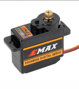 Official EMAX ES08MD II 12g Micro Digital Metal Gear Servo Helicopter <strong>RC</strong> Steering Servo ES08MDII for Fixing Wing <strong>RC</strong> Robot Model - Product Image 4