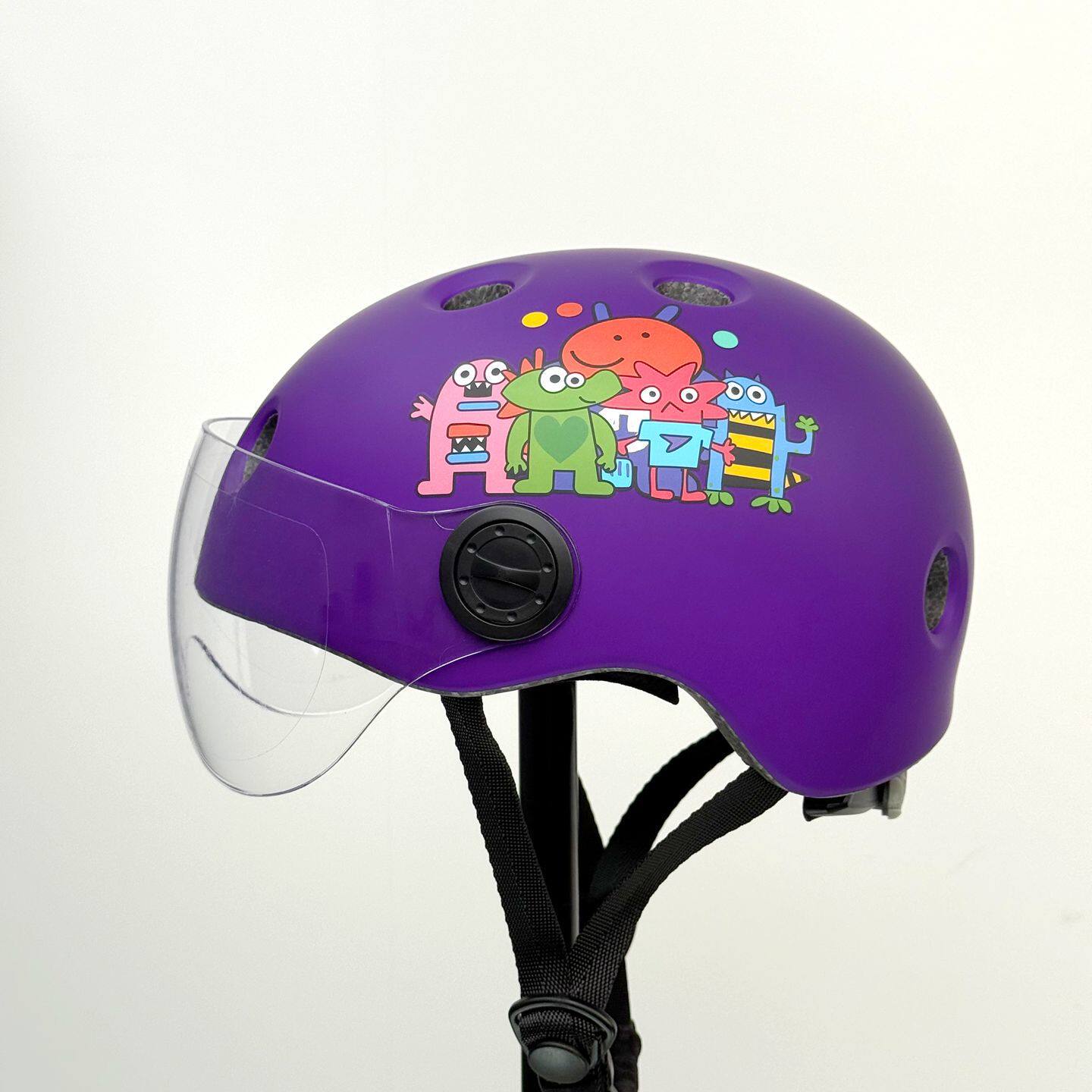 Casco morado talla xs 4851 cm apto para 13 años