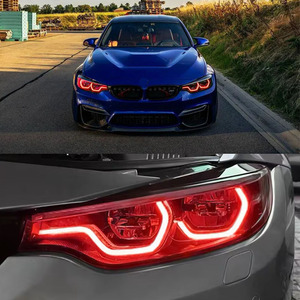SJC Auto Car Accessories <strong>Red</strong> DRL <strong>LED</strong> Module Set for BMW M3 F80 &amp; M4 F82/F83 Headlights DRL Module Upgrade Daytime Running Lamps - Product Image 6