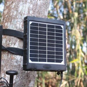 户外太阳能电池板内置8000毫安时电池，用于ip安全摄像机6V 9V 12v输出3瓦太阳能电池板充电器套件 - Product Image 6