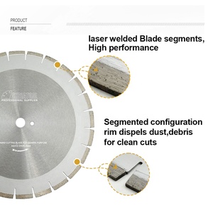 14&quot; <strong>350mm</strong> Concrete <strong>Saw</strong> Blade Diamond Cutting Disk Cutting Tools Cutting and Grinding Disc for Concrete Asphalt - Product Image 4