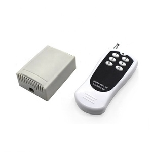 315/433スマートワイヤレスリモートコントローラースイッチ6チャンネルリレーモジュールDC12V24Vインテリジェント学習LEDランプコントローラースイッチ - Product Image 3