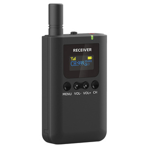 2.4GHz 2.4G 60 ore batteria Wireless radioguida sussurro sistema di comunicazione guida turistica per il museo di insegnamento del turismo di formazione - Product Image 1