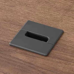 塑料方形索环办公电脑桌线盒 - Product Image 1