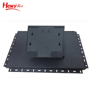 Caja de Metal IP65 a prueba de polvo 17 ''marco abierto, pantalla táctil LCD Monitor 12v DC de entrada resistiva capacitiva táctil infrarroja opcional - Product Image 6