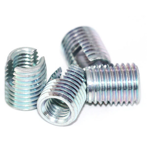 スチールセルフタッピングめねじスリーブスレッドインサートM16x2P302タイプスロット付きセルフタッピングねじインサート - Product Image 4