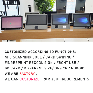 Ipc 15.6/19/22/24/27 Inch Capacitive All in One Touch Screen Infront Usb Aluminum Housing <strong>Monitor</strong> Pc Industrial Panel <strong>Computer</strong> - Product Image 2