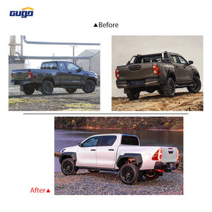 Gugo cho 2022 TOYOTA HILUX BodyKit cho Pickup New Front Rear Bumper Dễ dàng cài đặt Bumper nâng cấp lên Hilux 2023 gr thể thao - Product Image 3