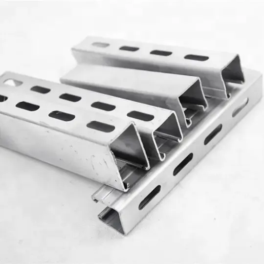 all type slotted angle steel channel angle bar for c channel