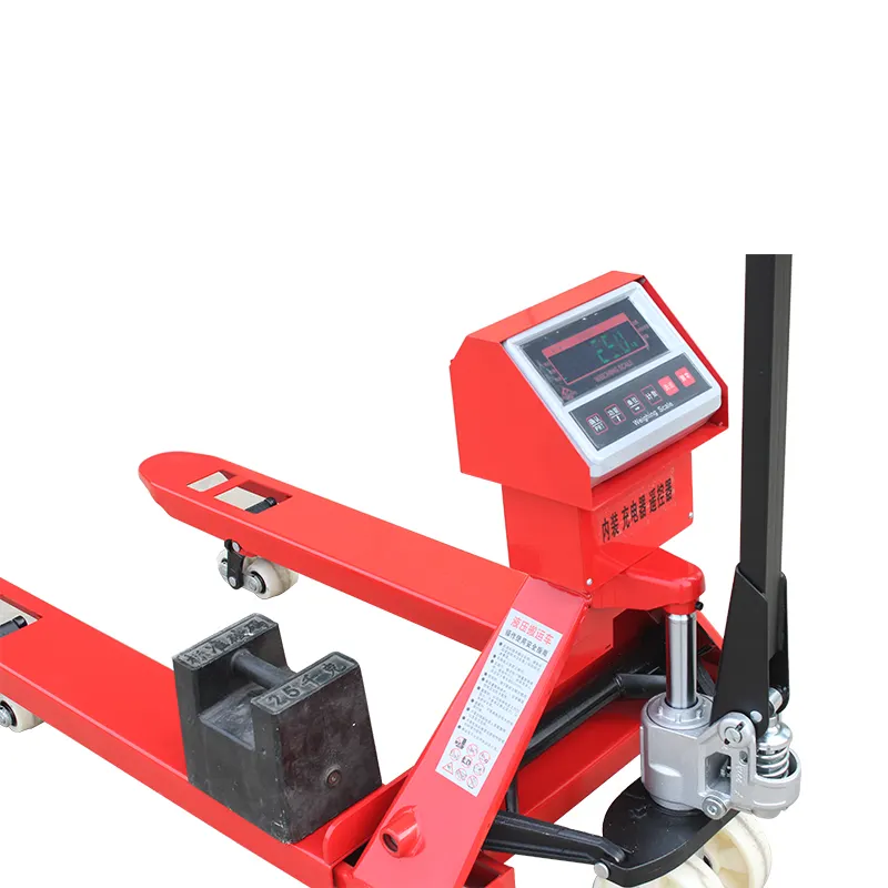 Tay Pallet Jack với quy mô