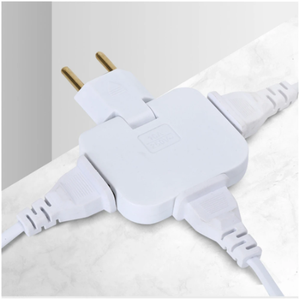 3 ACコンセント電源タップMultiprise1変換3延長電気ソケット180スイベル変換プラグ - Product Image 4